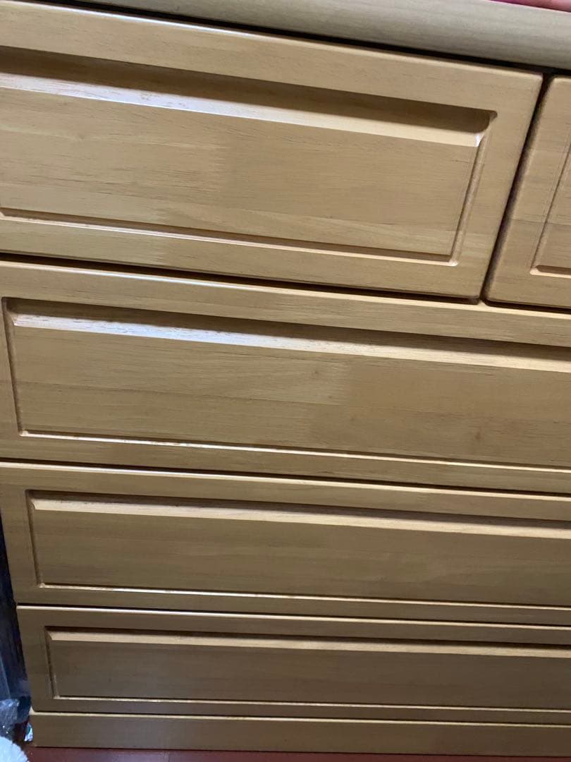 ☆ミッキー☆ アルファタカバ ナチュラルウッド 木製 9引き出し チェスト