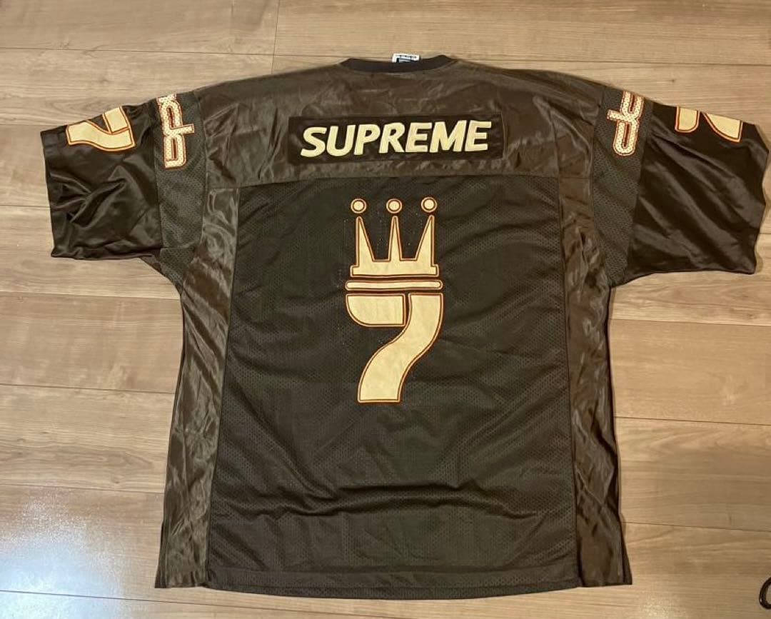 dada supreme ゲームシャツ 00's bboy b系 茶色 4XL