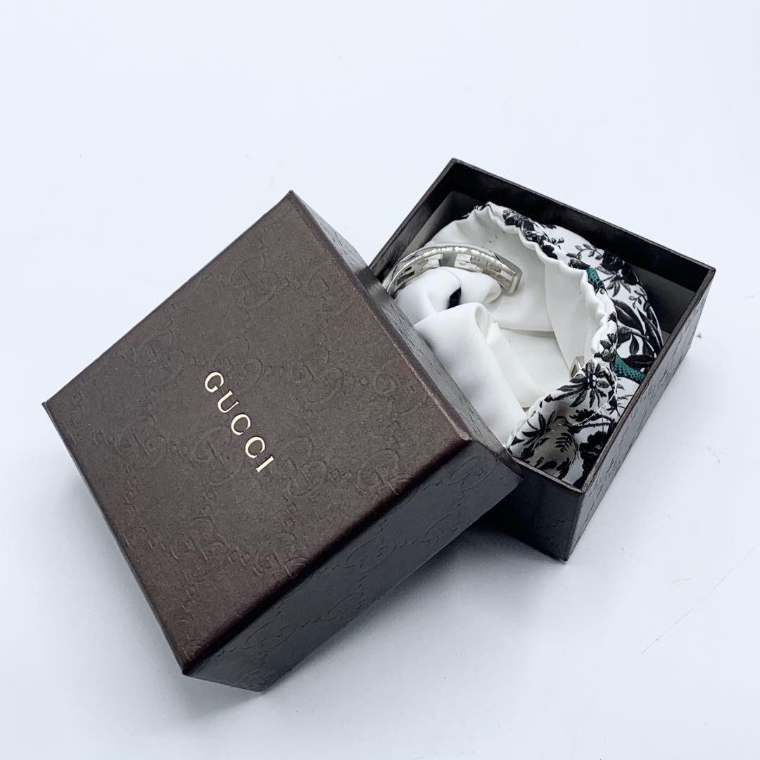 【美品/希少】GUCCI バングル　スクエアG ヴィンテージ　オールドグッチ