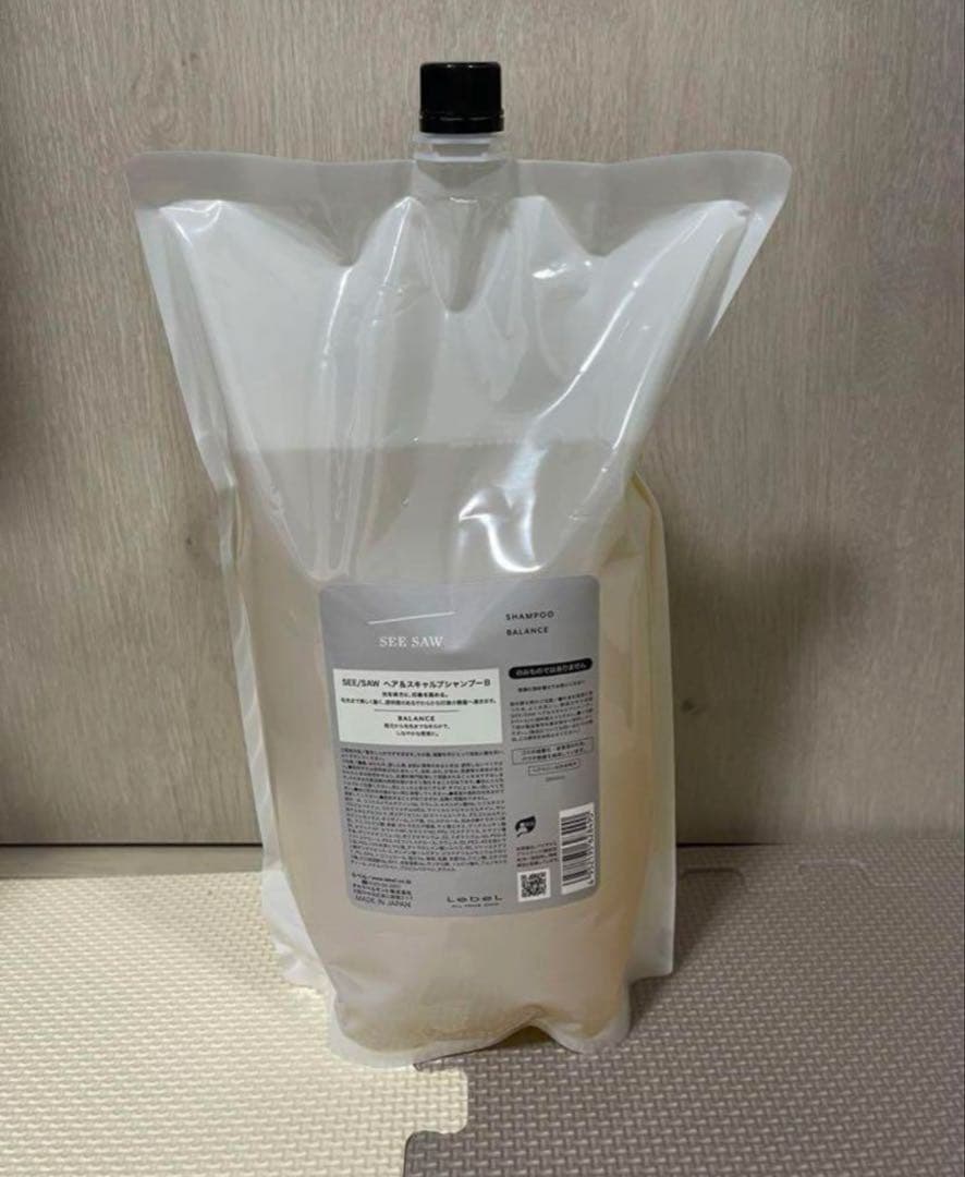 【新品】ルベル　シーソー（SEE/SAW）バランス2500ml　シャンプー
