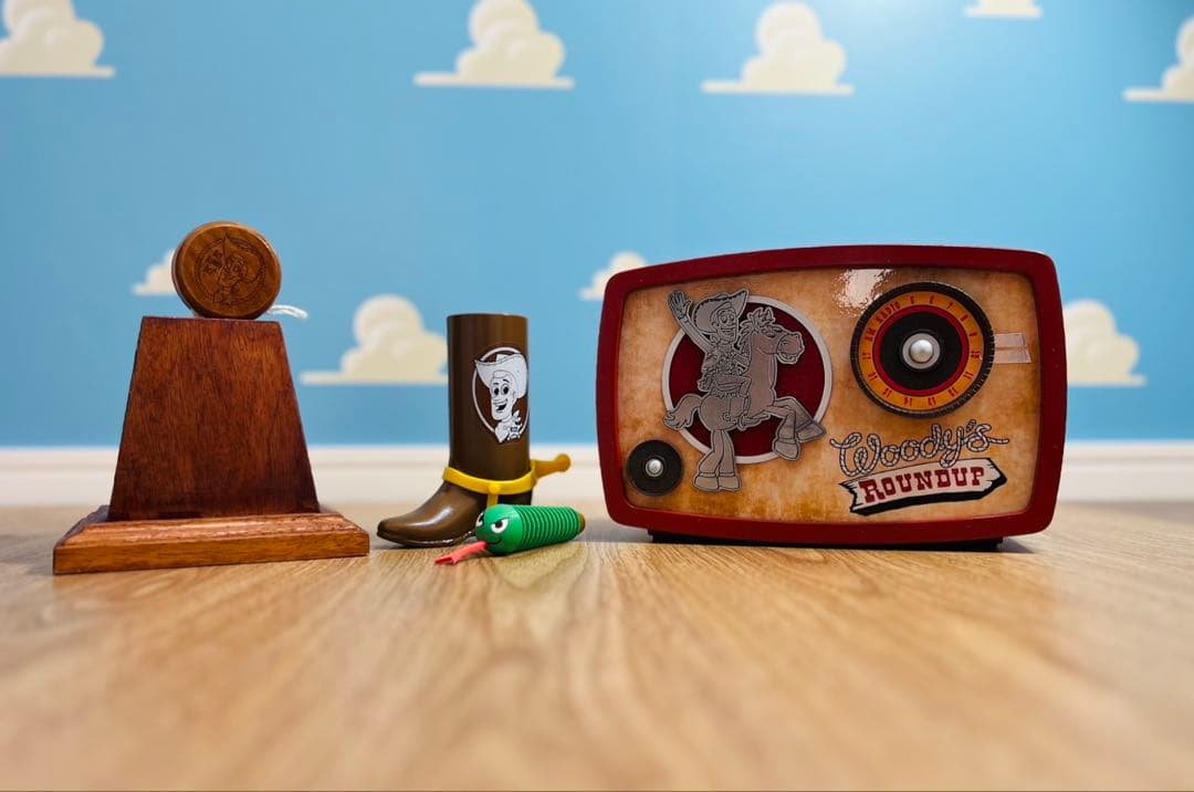 トイストーリー　ラウンドアップ　ヨーヨーセットWoody's　Roundup 」