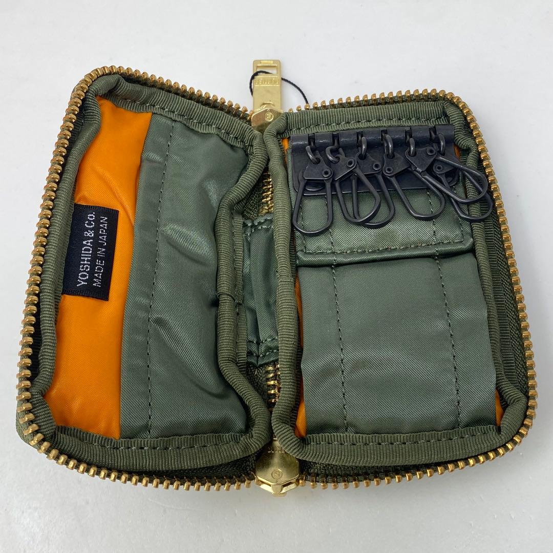 未使用☺︎PORTER タンカー キーケース セージグリーン ポーター