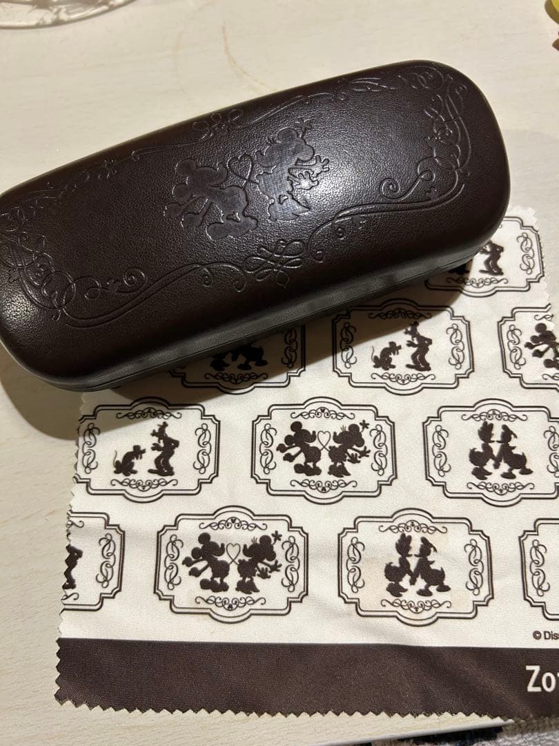Zoff ミ二ーメガネ(度あり) ディズニー ケース付き