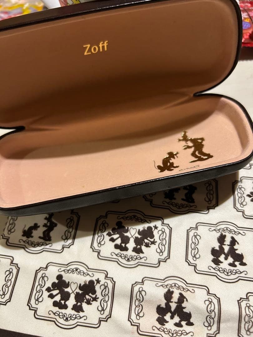 Zoff ミ二ーメガネ(度あり) ディズニー ケース付き