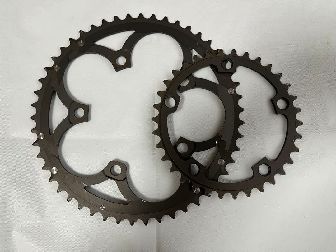 ★美品/未使用　カンパニョーロ 50t/34t 11速 レコード チェーンリング