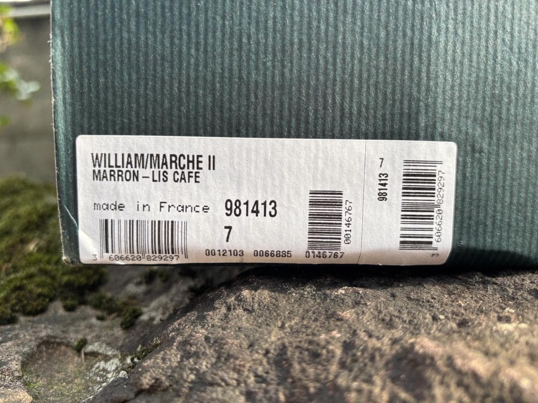 Paraboot パラブーツ WILLIAMウィリアム UK7 25.5cm