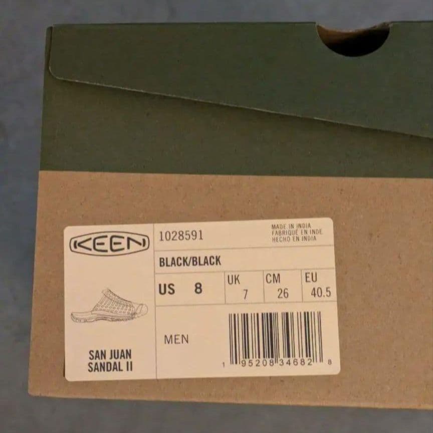 窪*壱様 KEEN ブラック スライドサンダル hykeコラボと同仕様