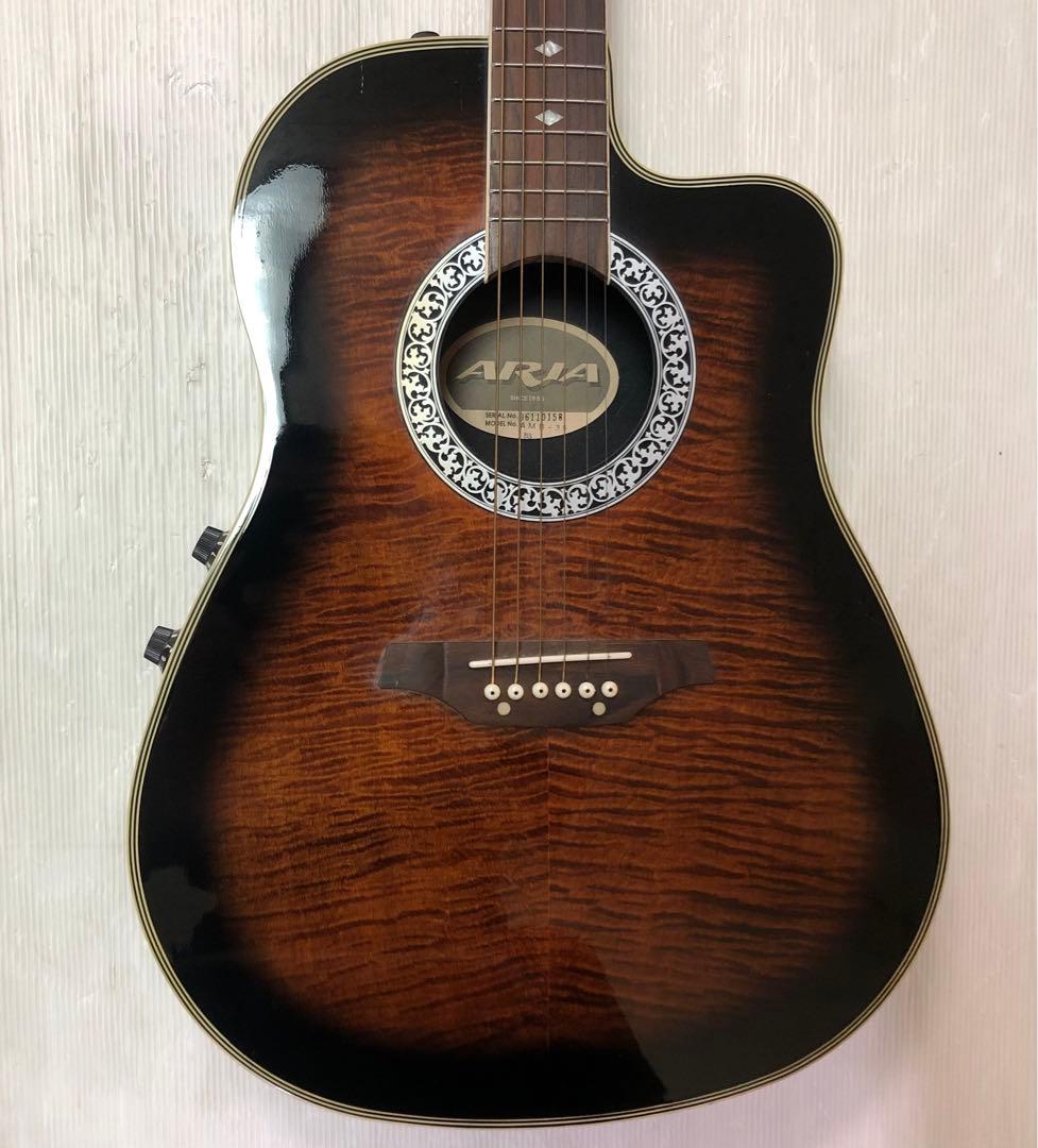 送料無料☆ARIAアリア AMB-35 エレアコ アコースティックギター