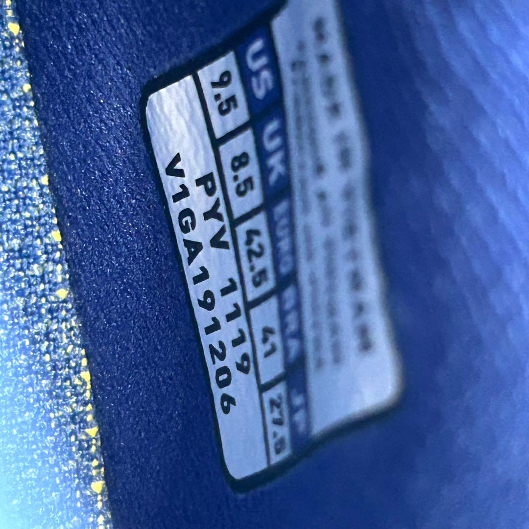 【ミズノ】ウエーブモーメンタル　ブルー　27.5