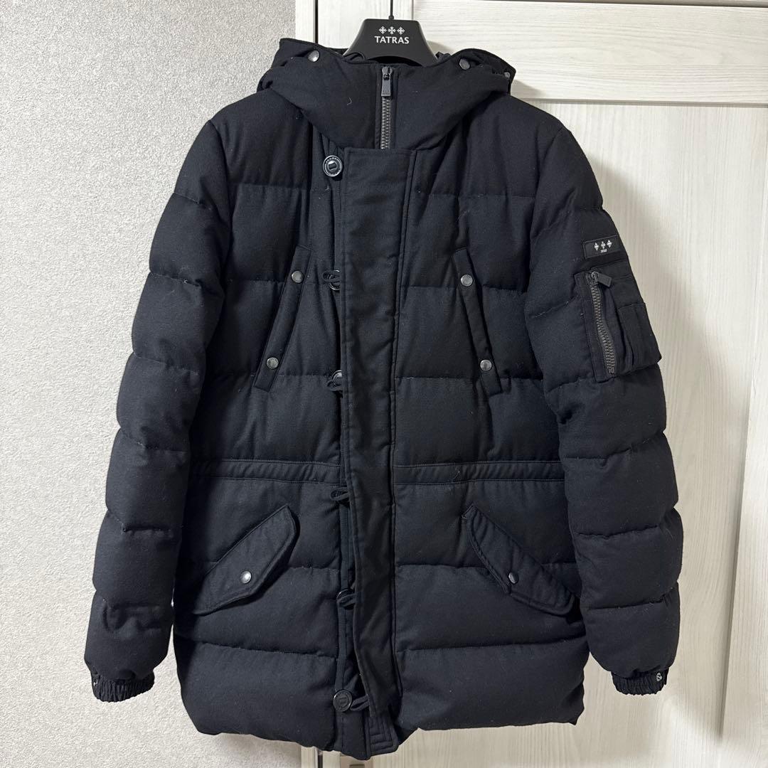 TATRAS ブラック ダウンジャケット　MTABIS4193