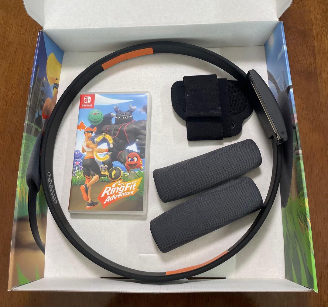 Switchどうぶつの森セット＋Ring Fit Adventure