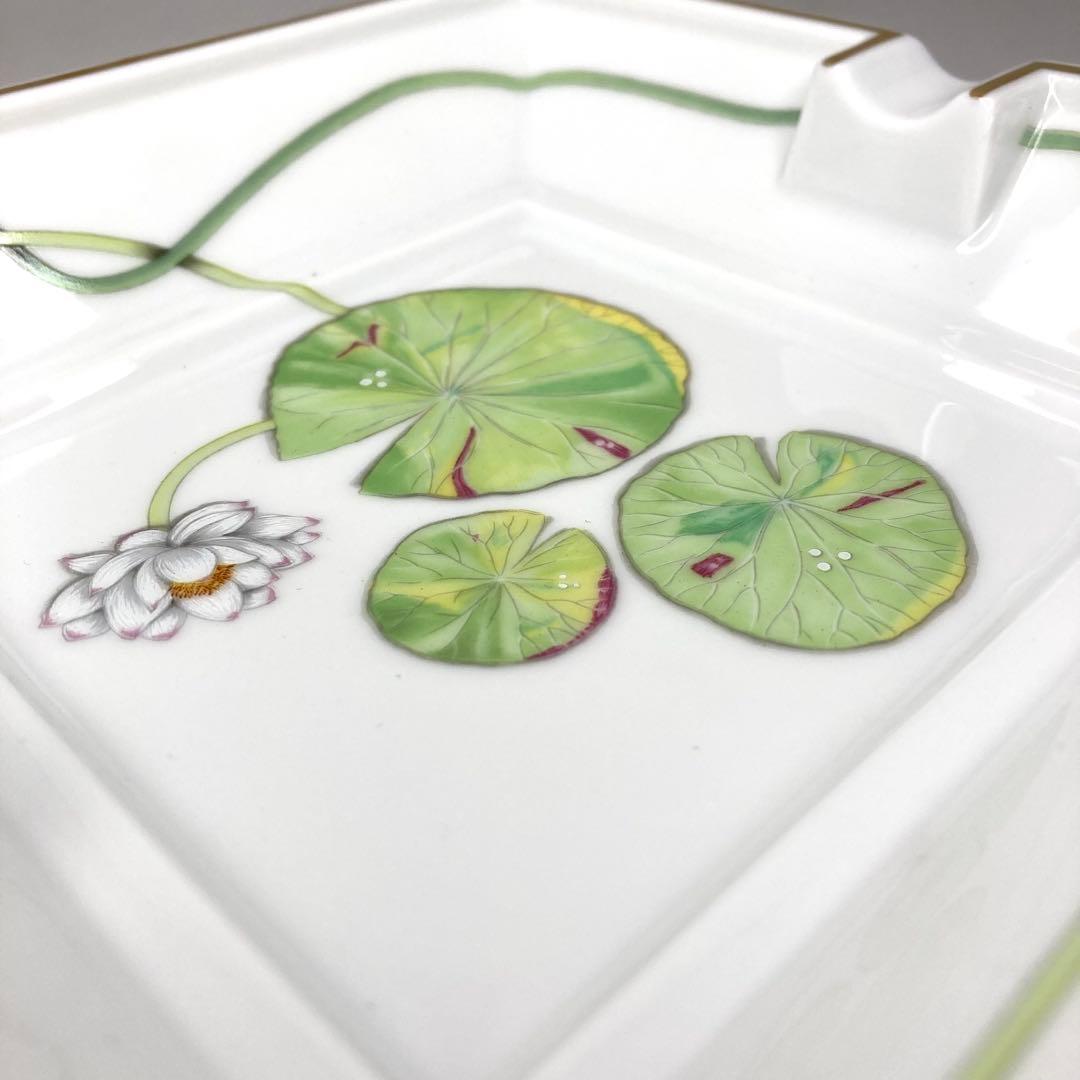 希少✨HERMES エルメス ナイルの庭 アッシュトレイ 灰皿 蓮の花