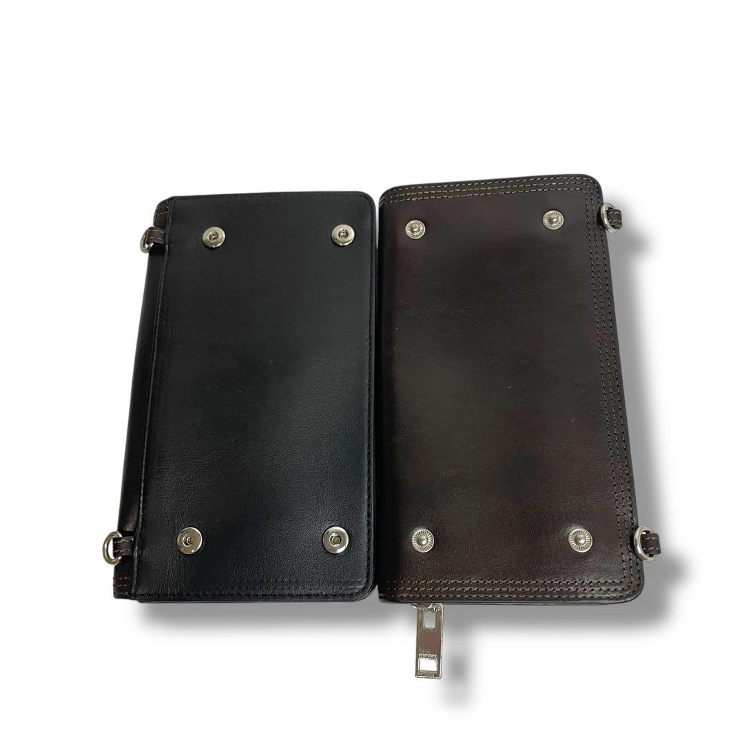 DIESEL ディーゼル ショルダーウォレット レザー　ショルダーバッグ