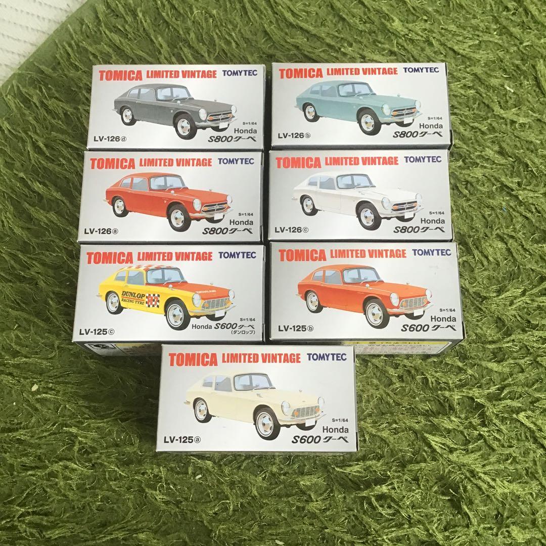TOMICA LIMITED VINTAGE ホンダS800クーペS600クーペ