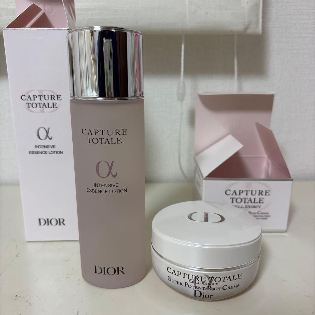ディオール　カプチュールトータル　化粧水　クリーム　セット　どちらも現品