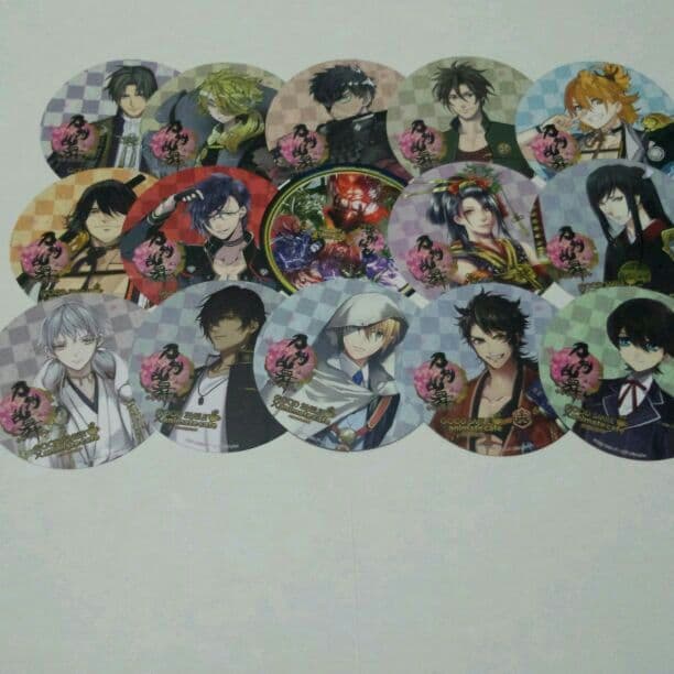 アニメイトカフェ限定　コースター　刀剣乱舞　全種類