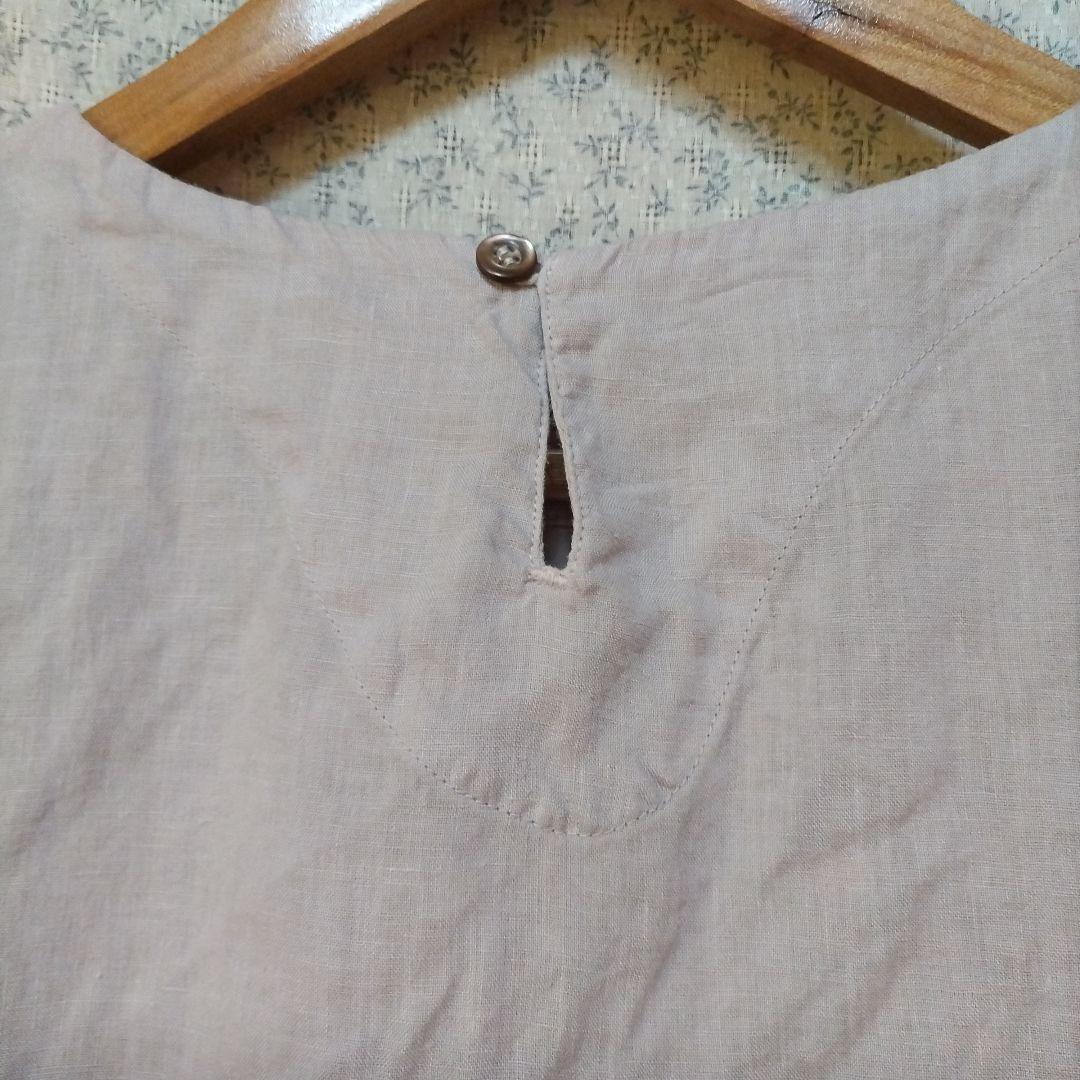 ネストローブ　リネン　ワンピース