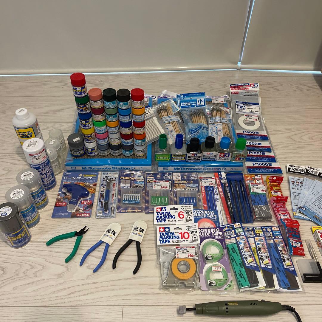 模型製作用品セット　ガンダム/ガンプラ/塗装