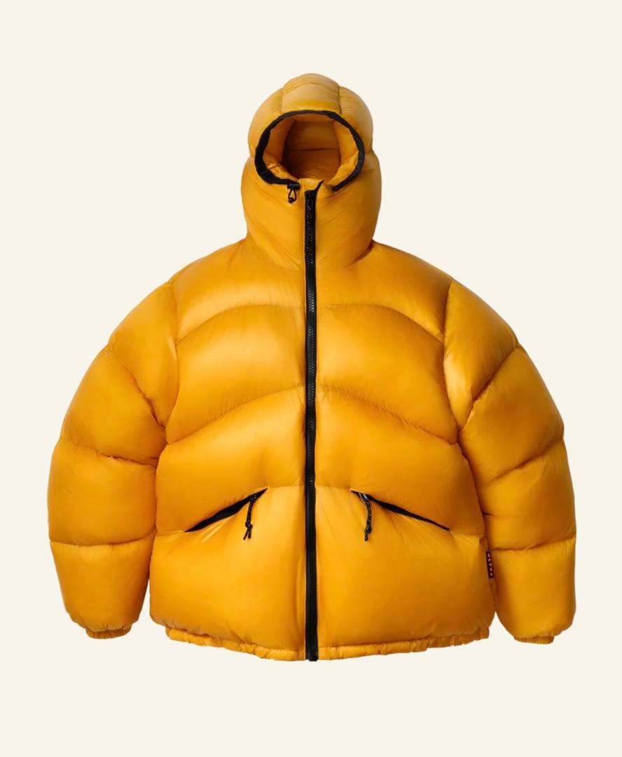 Cease オレンジ ダウンジャケット M