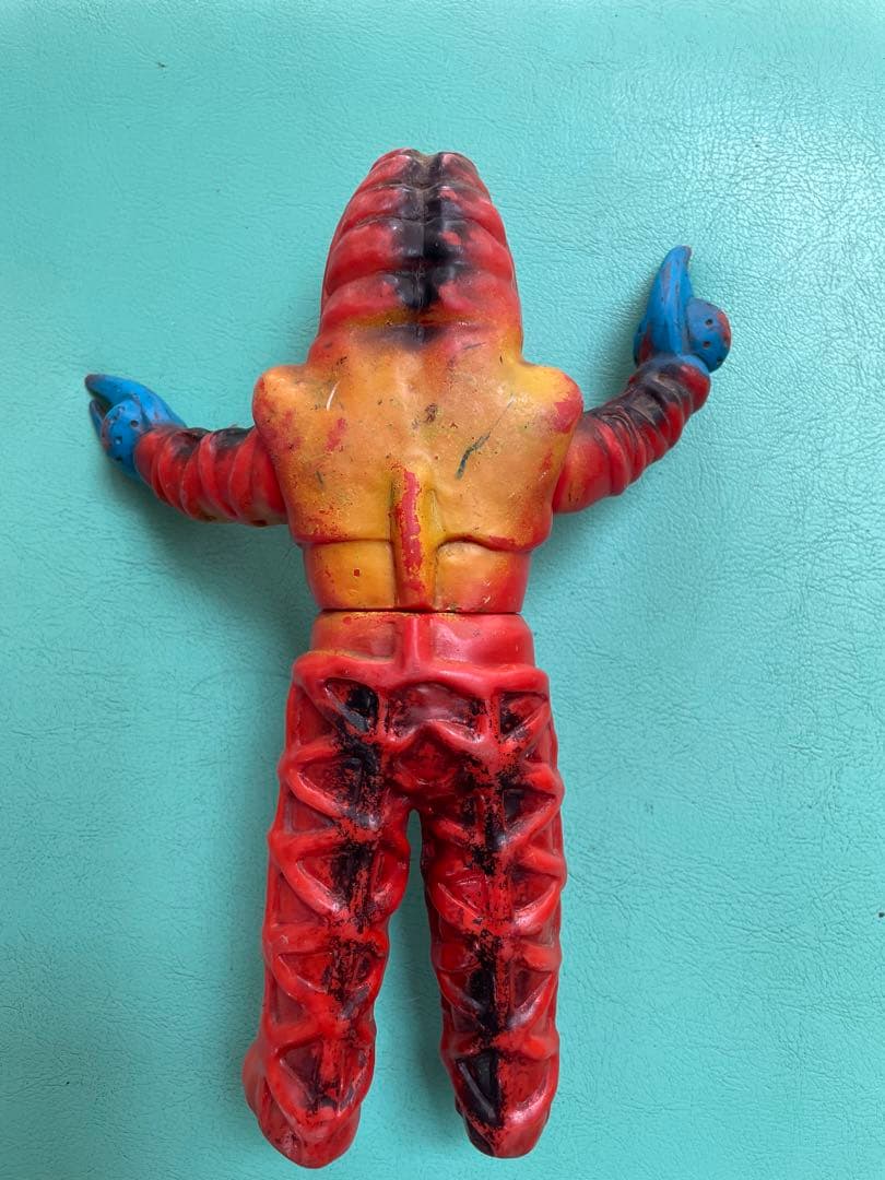 希少　ブルマァク　ゴドラ星人　スタンダードサイズ　ソフビ　当時物