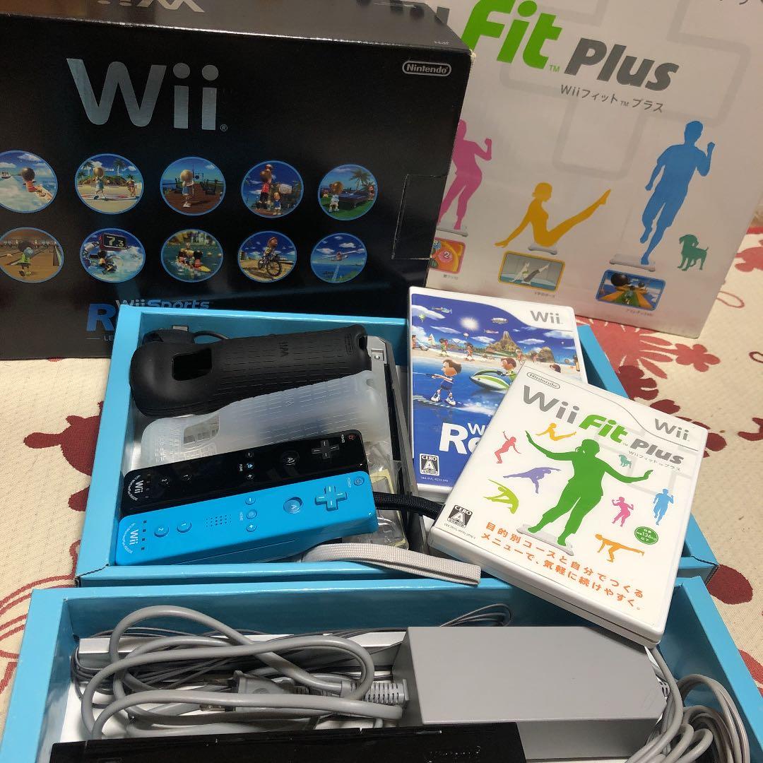 wii fit plus、wii本体
