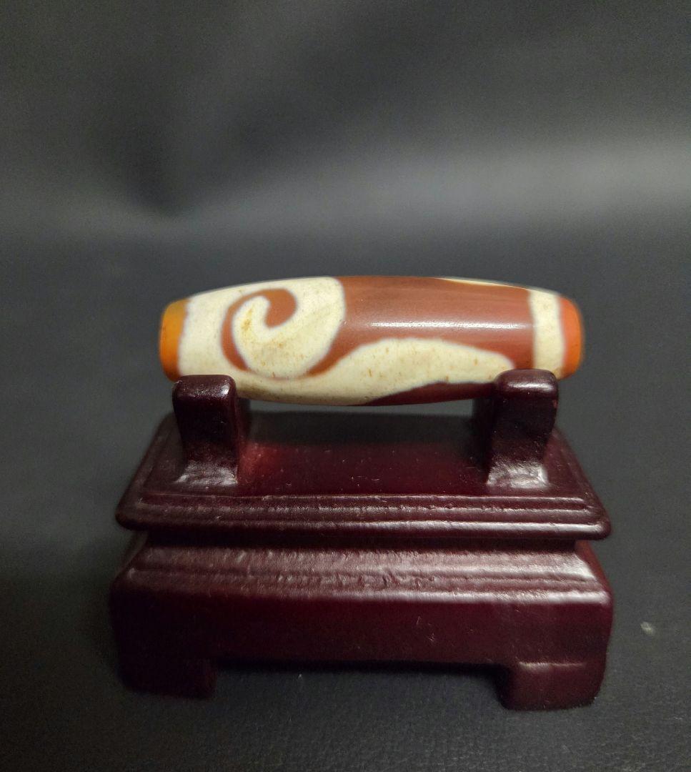 939　天珠　如意天珠　紅玉髄　dzibeads！