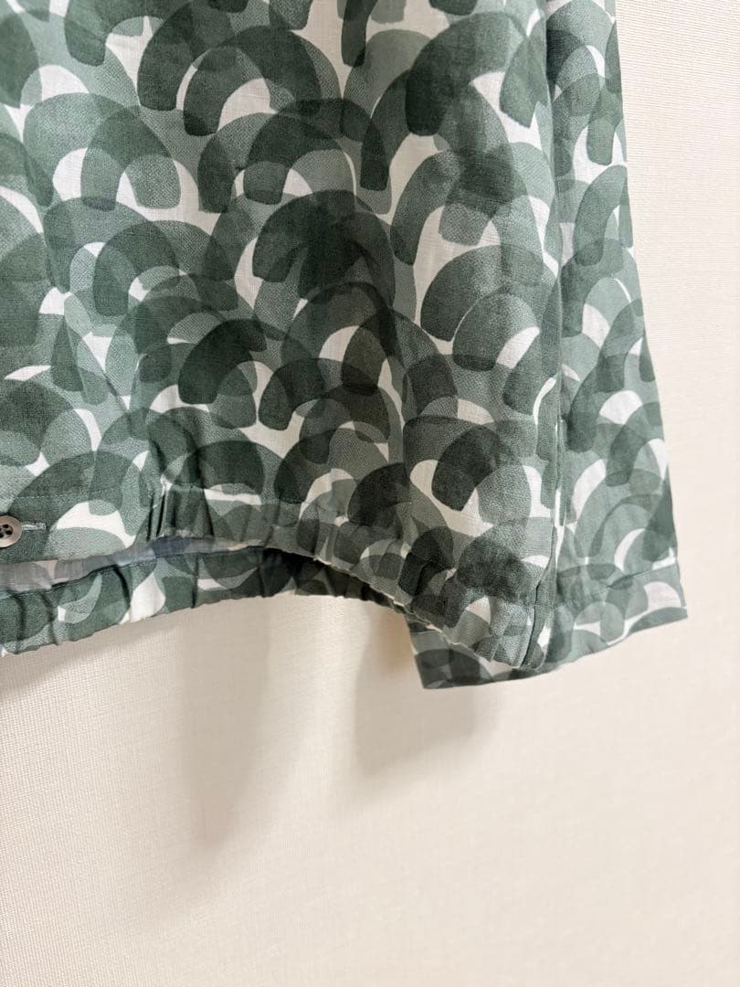 ミナペルホネン スタンドカラーシャツ　ブラウス