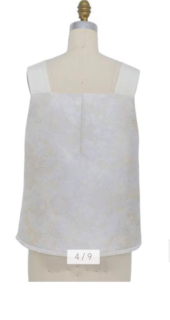 美品☆2024SSドゥロワー フラワージャガードキャミソール