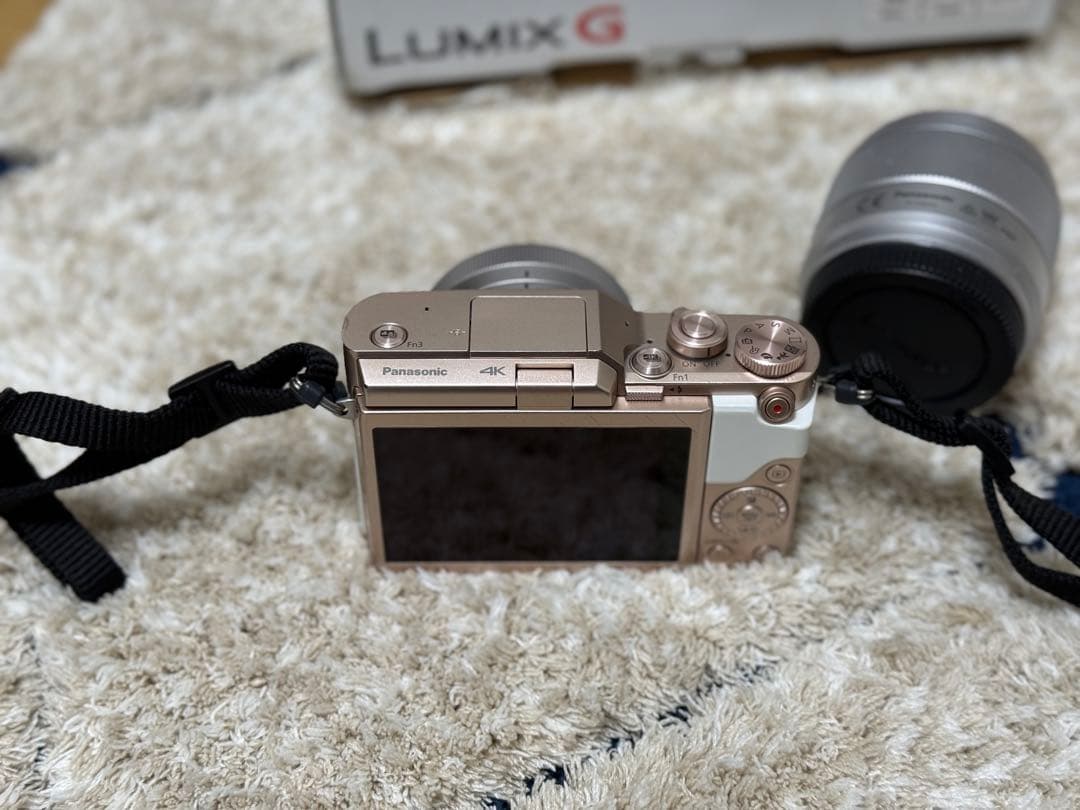【超✨美品】Panasonicミラーレス一眼/2レンズ付/付属品/ホワイトピンク