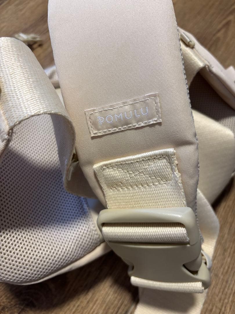 POMULU ポムル　2WAYヒップシート ナチュラルアイボリー