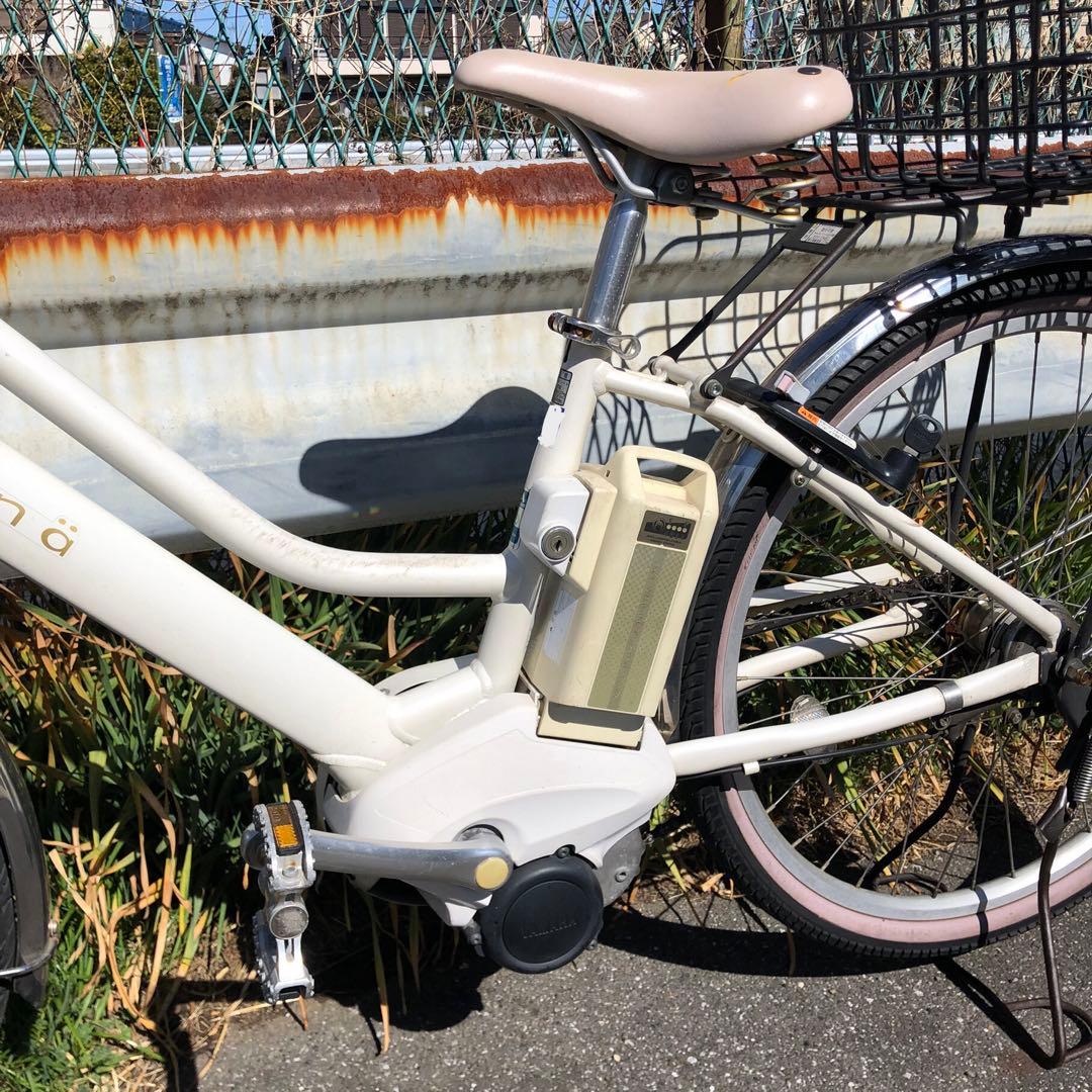 [479]送料無料 ヤマハ電動自転車 PAS mina パスミナ 黒バッテリー
