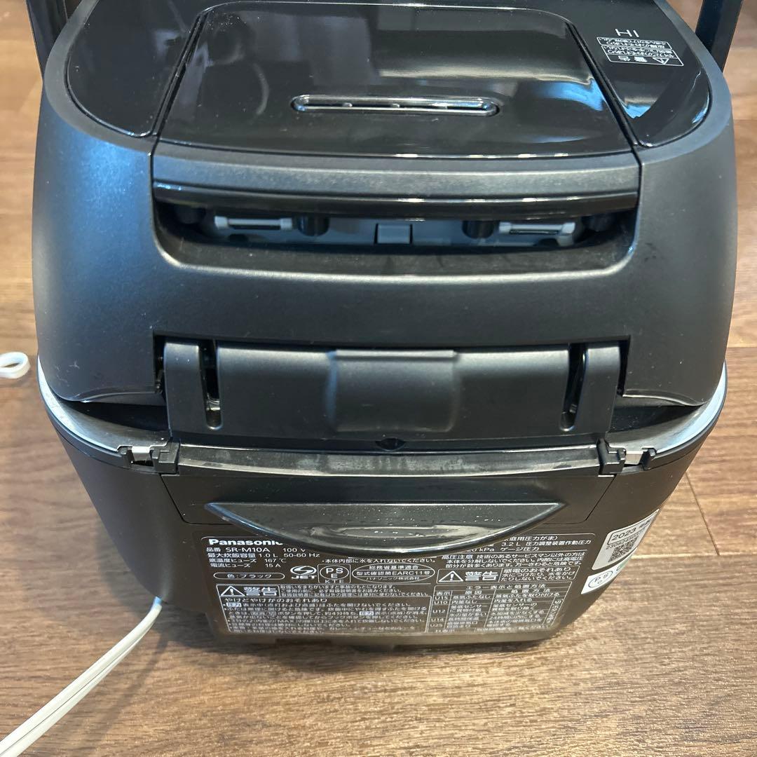 Panasonic SR-M10A(ブラック) 炊飯器2023年製