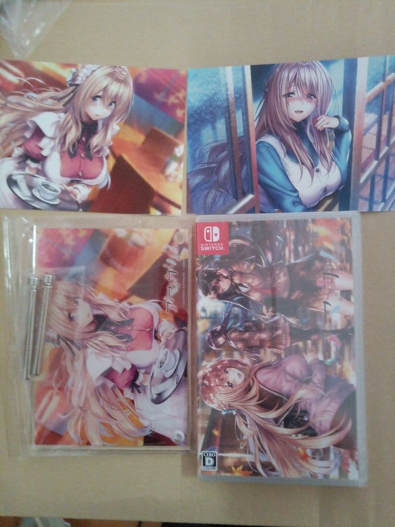 Switch アマカノ2アマゾン限定アクリルプレート＆ポストカード付