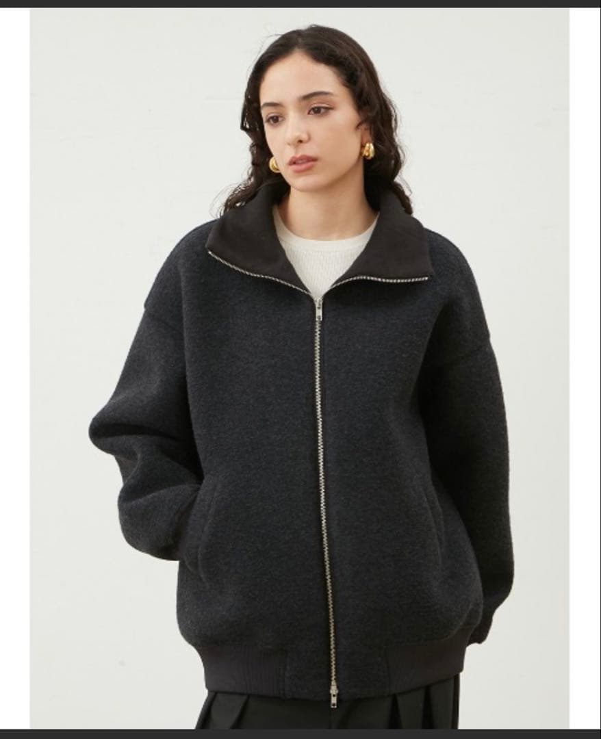 Mila Owen 新品　タグ付き　ボンディングダブルZIPブルゾン