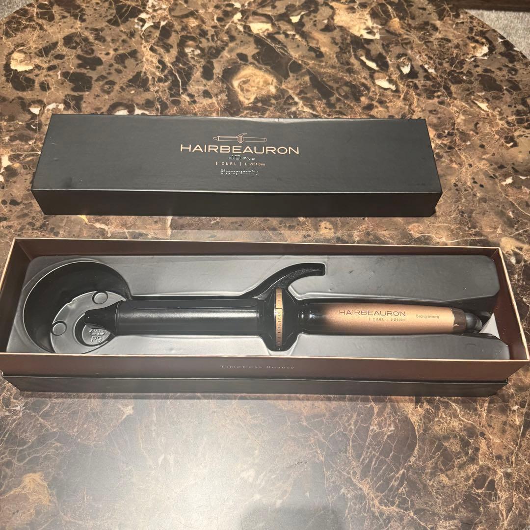 ヘアビューロン4D Plus カールヘアアイロン34 ミリ