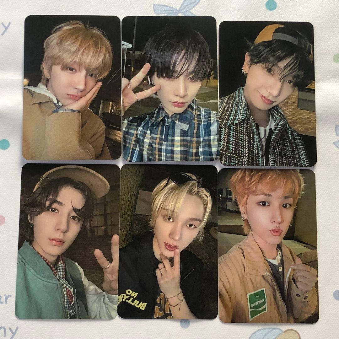 The action BOYNEXTDOOR サノク トレカ 全員 6枚