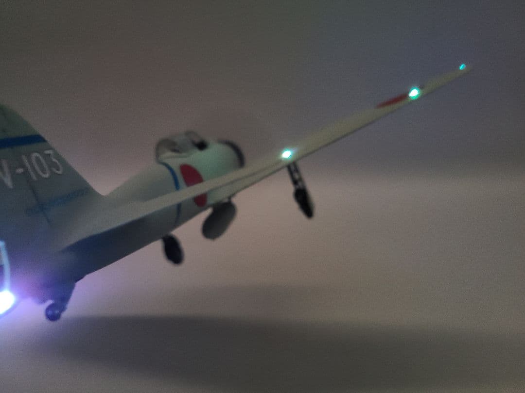 零式艦上戦闘機21型 坂井三郎搭乗機リアルモーターライズ完成品 タミヤ1/48