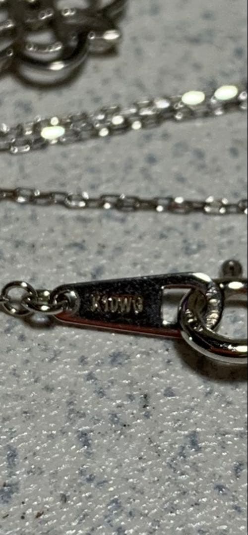k10WG ネックレス