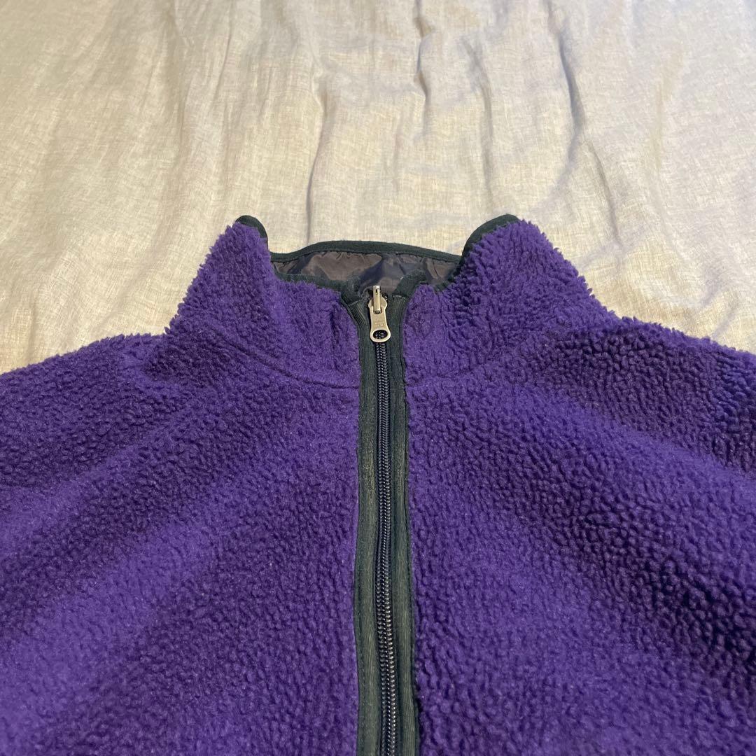 美品 パタゴニア グリセード エッグプラント M パイル フリース パープル