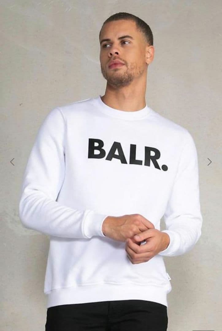 BALR. ボーラー スウェット トレーナー 裏起毛 グレー メンズ