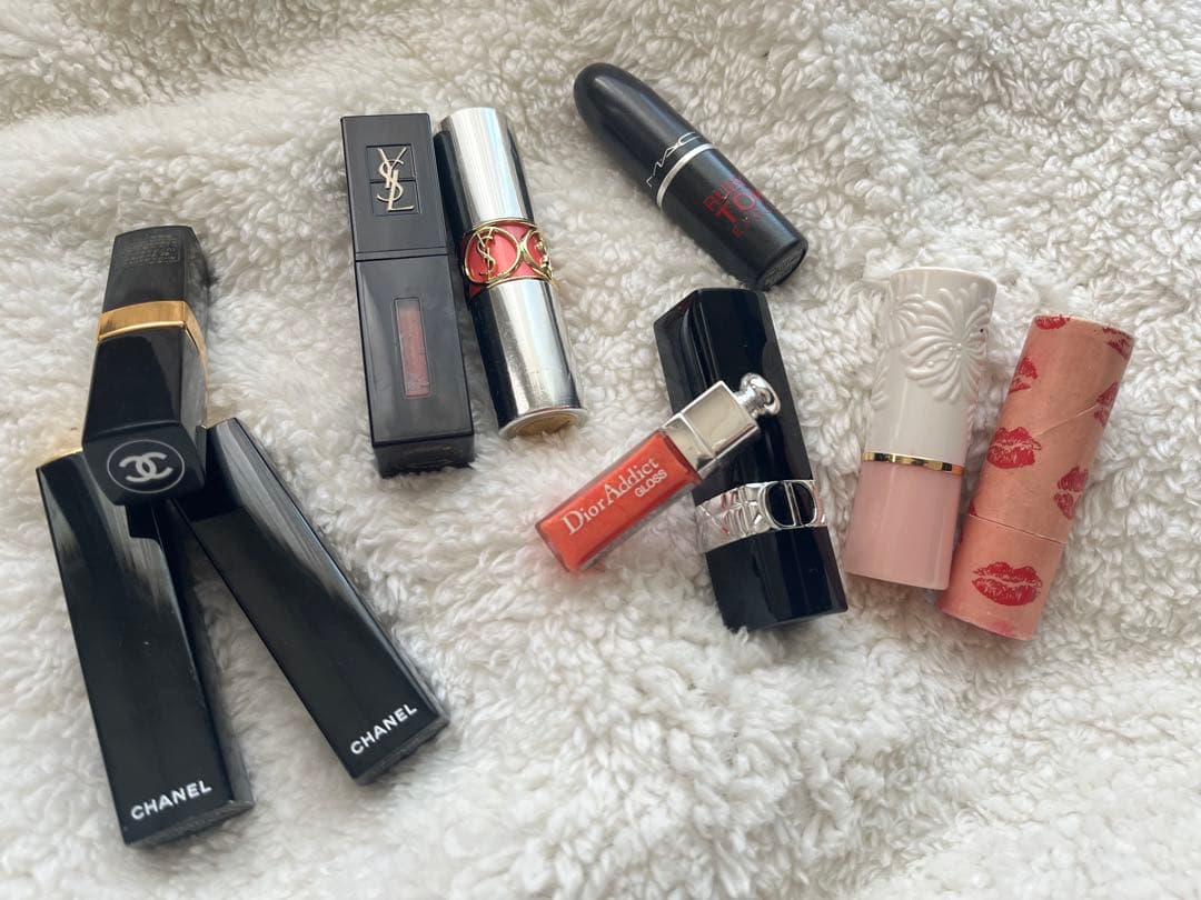 【セット販売】 口紅CHANEL YSL Dior PAUL & JOE MAC