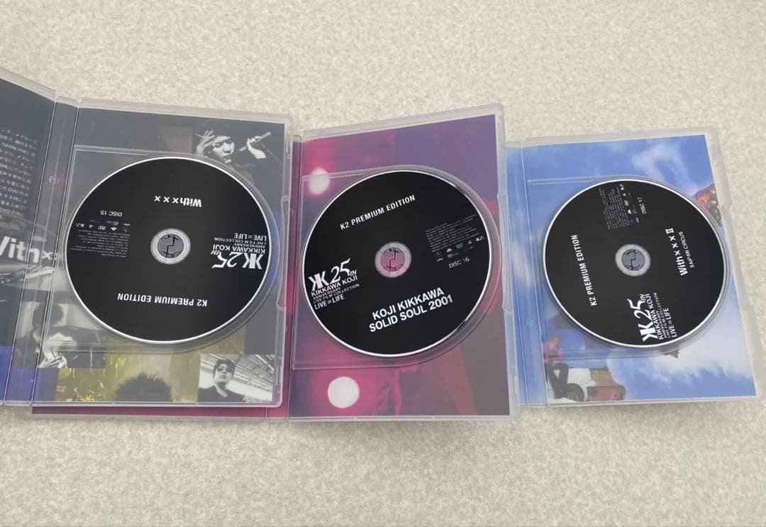 み*み様 吉川晃司 25周年記念 DVDボックス17枚セット