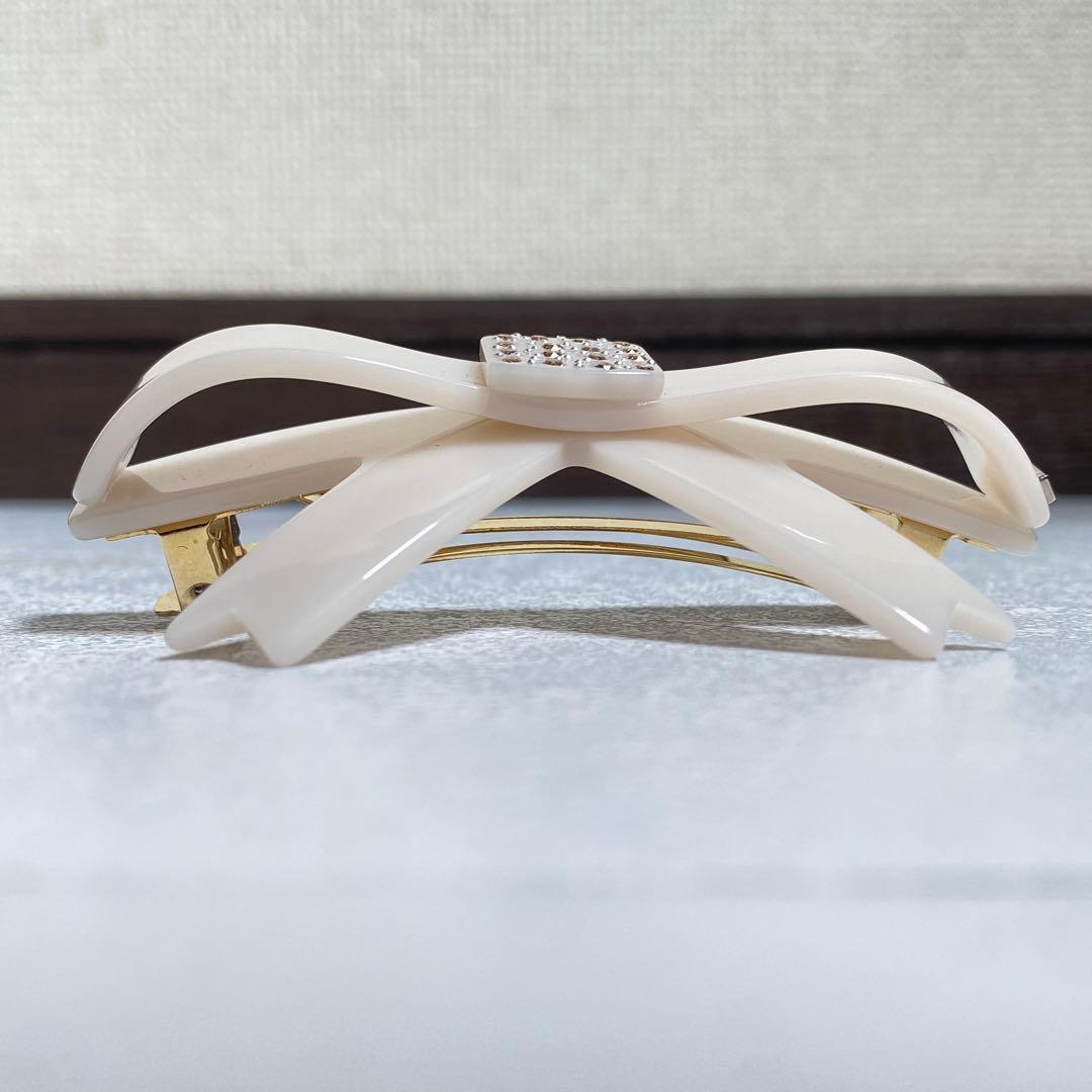 未使用級♡ アレクサンドルドゥパリ 足つきリボンバレッタ スワロフスキー 完売品