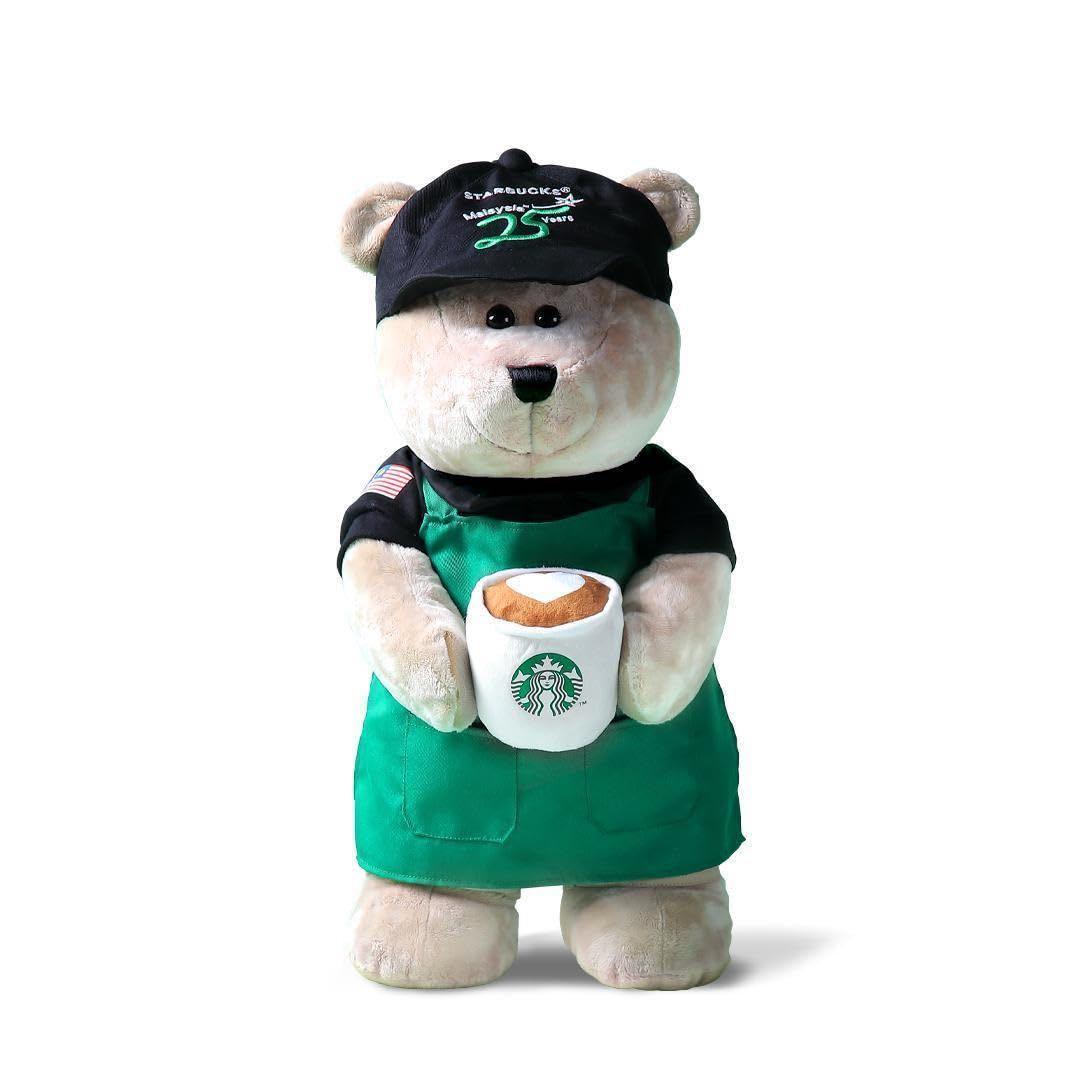【ベアリスタ】抱っこサイズ・スタバマレーシア/25周年限定