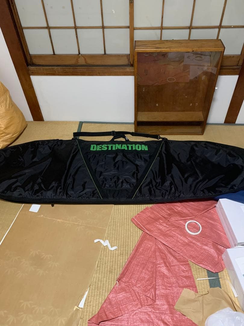 サーフボード クリーム色 フィン付き