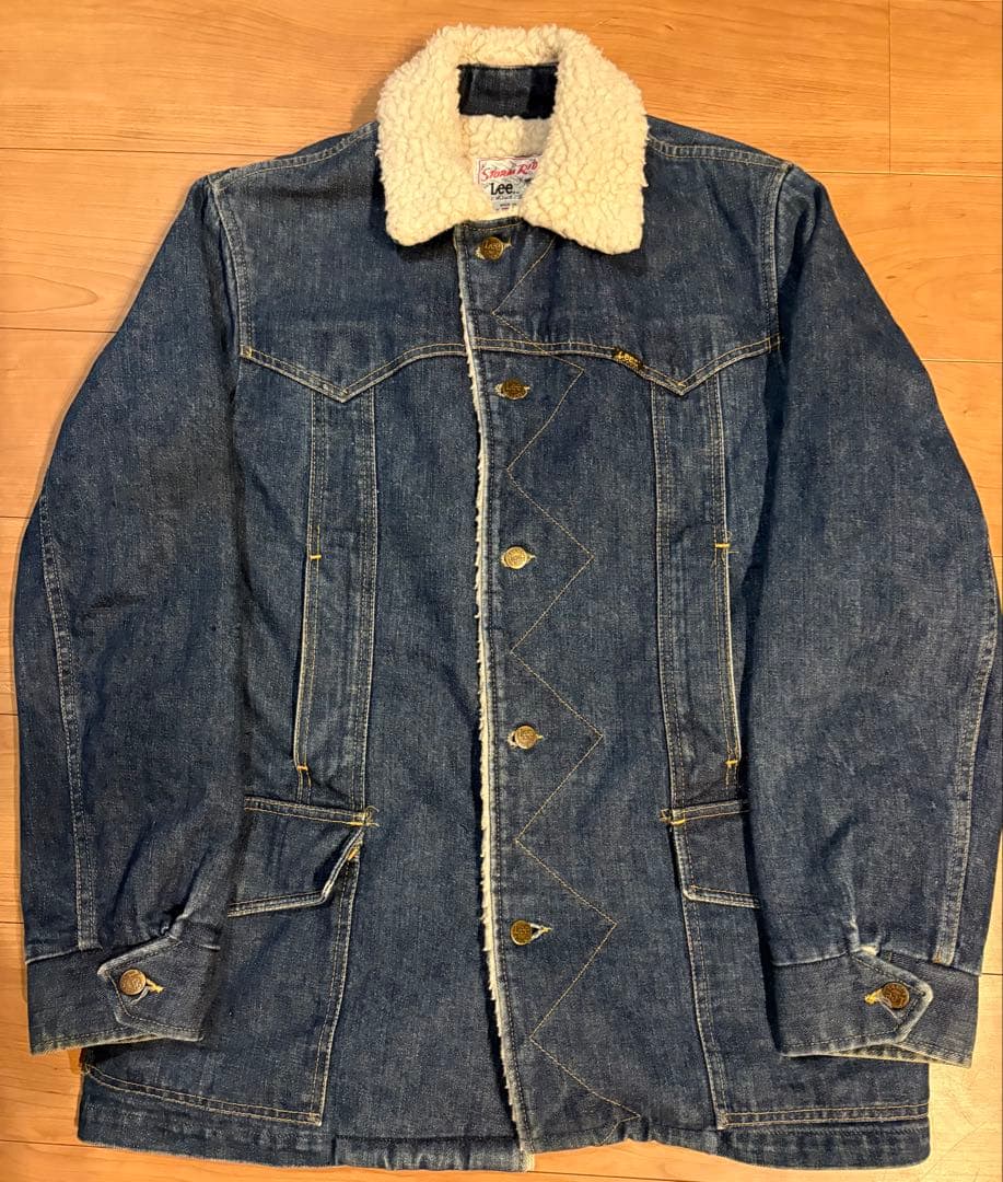 Lee Storm Rider USA製デニムボアジャケット ストームライダー