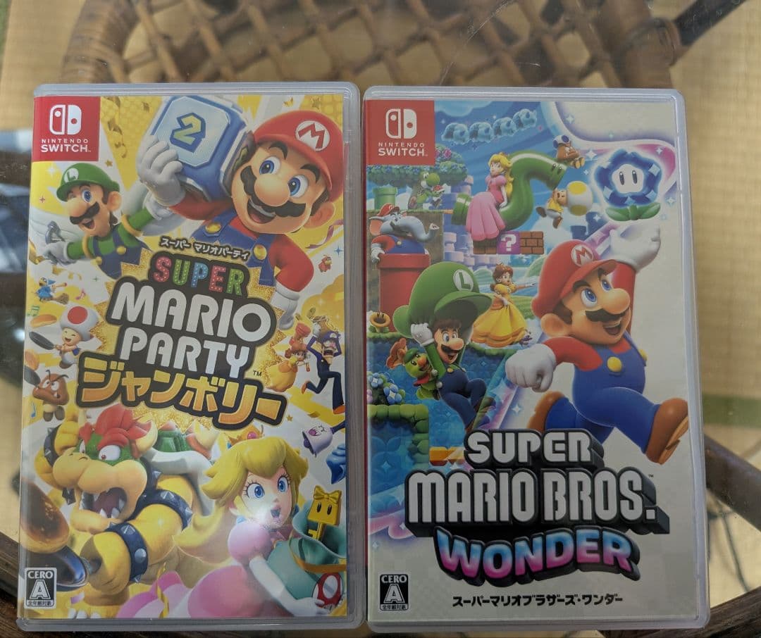 スーパーマリオパーティジャンボリー＆スーパーマリオブラザーズワンダー2セット