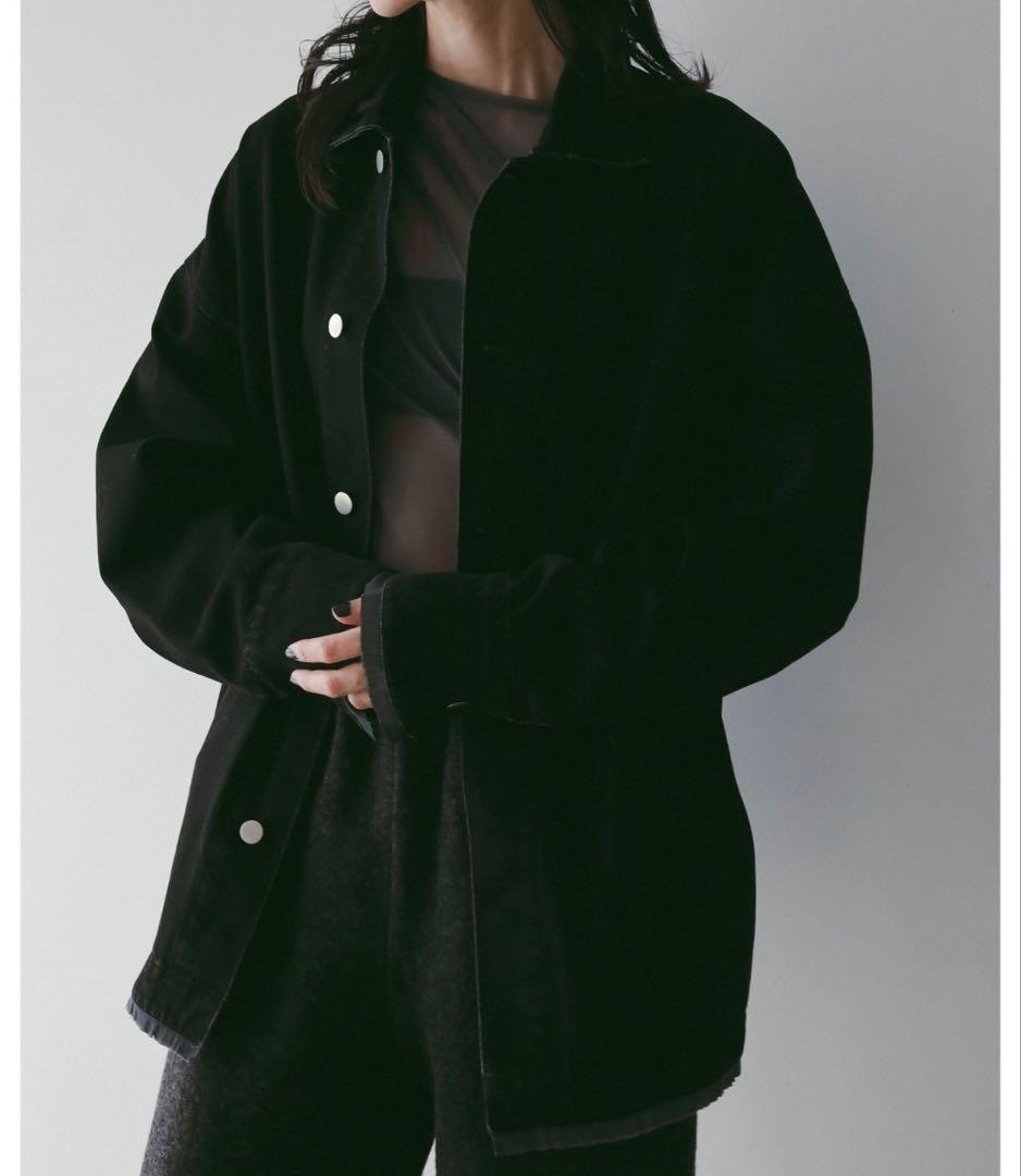 anuke Denim Work Jacket ブラック　36