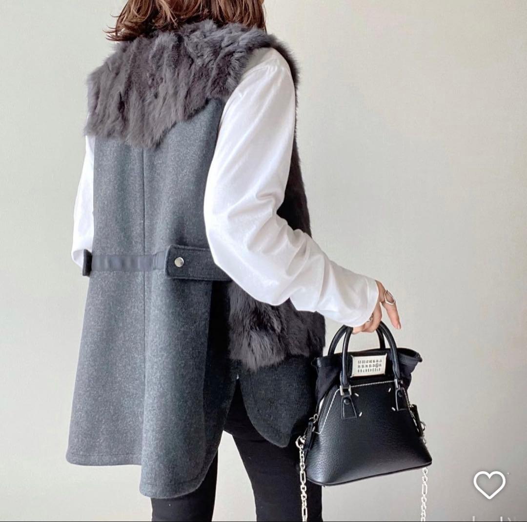 Eimee Law ラビットファーベスト ベスト エイミーロウ