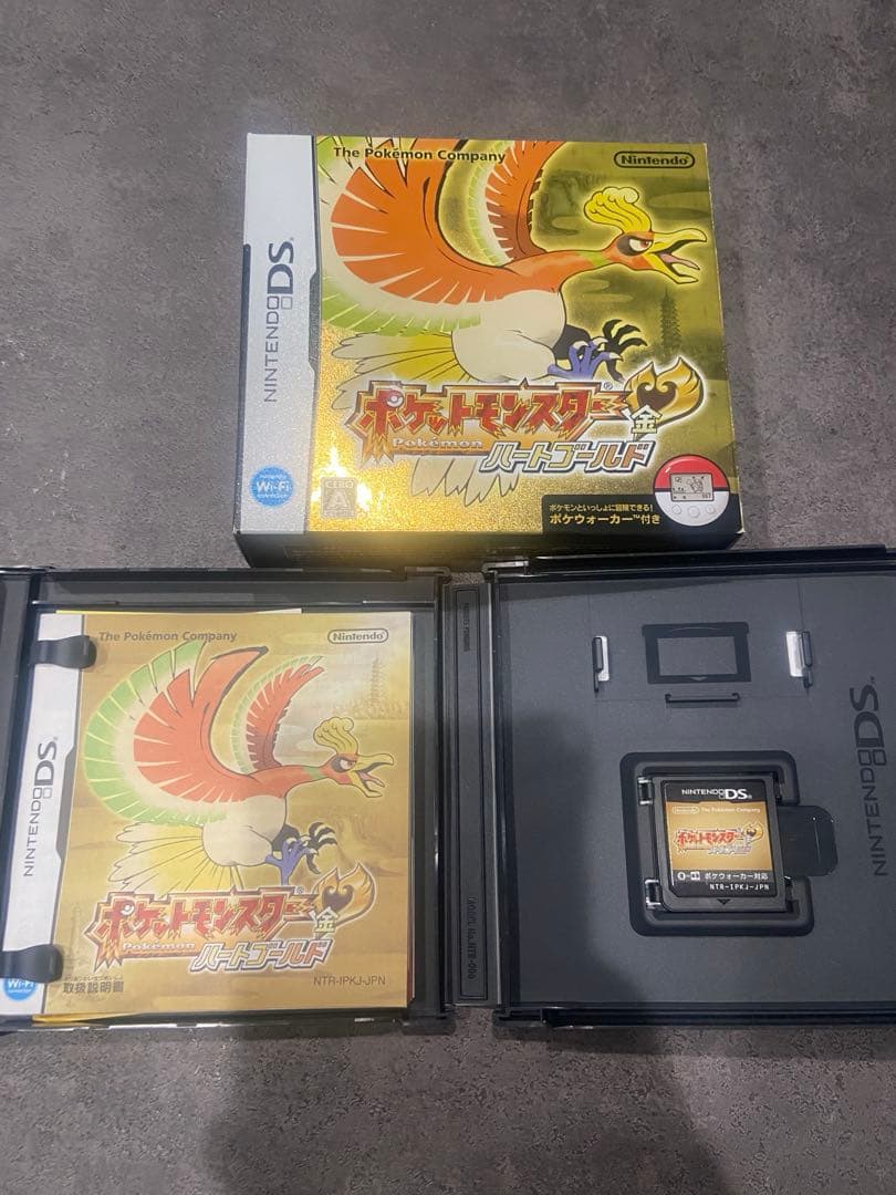 ポケットモンスター　金　ハートゴールド　DSカセット
